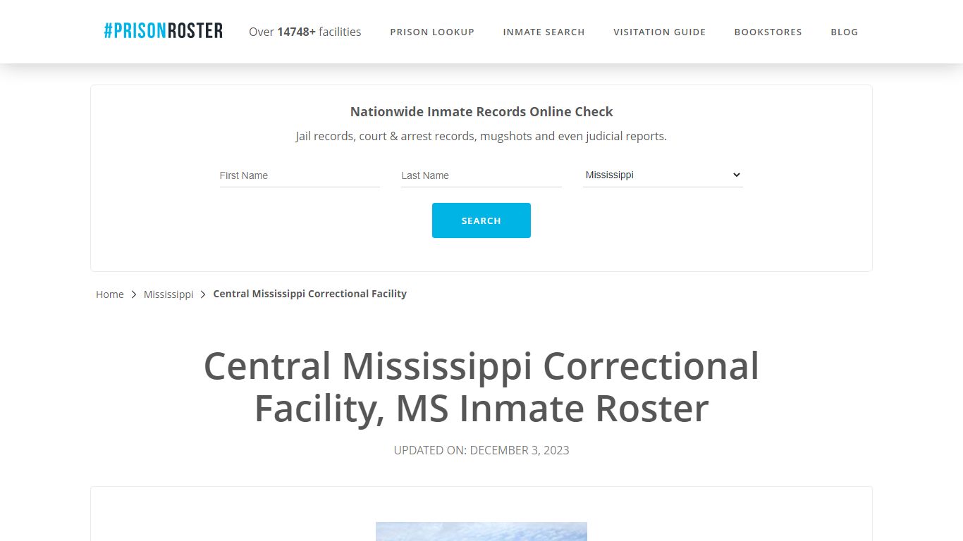 Central Mississippi Correctional Facility, MS Inmate Roster - Prisonroster